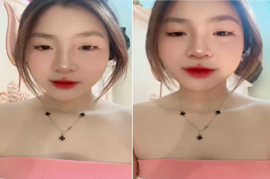 Em xinh gái thích chơi bên cạnh cửa sổ